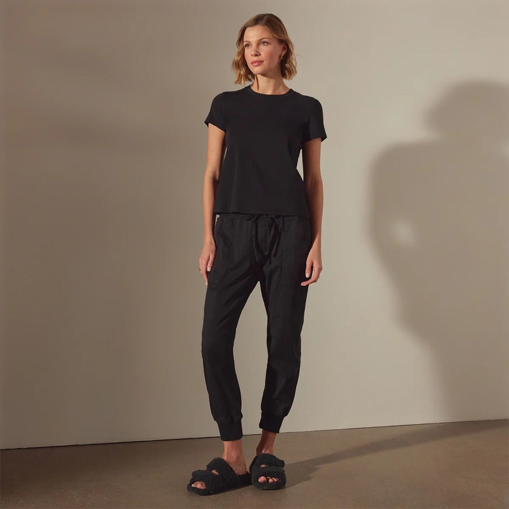 James Perse mixed media pant